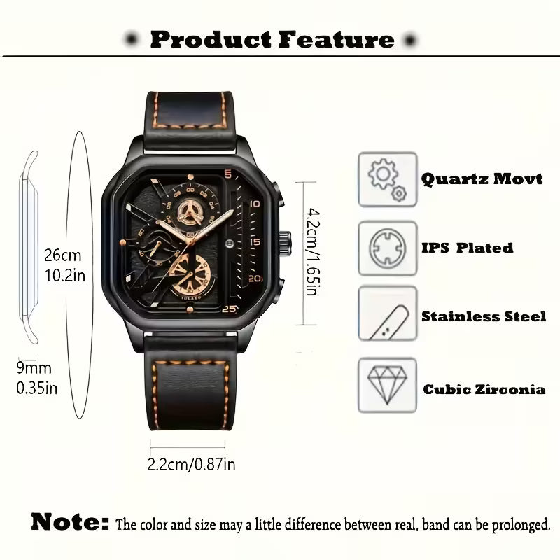 Montre pour hommes - Vintage Sport Chronographe™